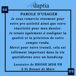 Parole d’usager